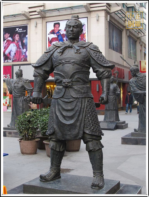 商場古代岳飛銅像.jpg 商場古代岳飛銅像.jpg