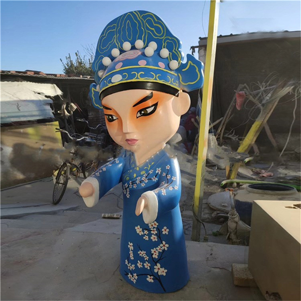 定做卡通戲曲銅像.jpg 定做卡通戲曲銅像.jpg