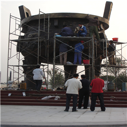 廣場(chǎng)大型銅寶鼎 廣場(chǎng)大型銅寶鼎