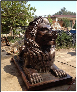 定做銅獅子雕塑 定做銅獅子雕塑