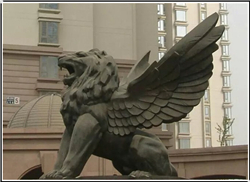 景觀飛獅鑄造 景觀飛獅鑄造