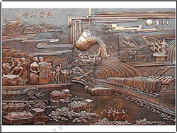 銅浮雕壁畫(huà)應(yīng)用 銅浮雕壁畫(huà)應(yīng)用