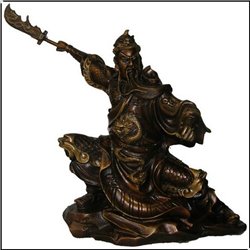 辦公室銅關公擺件 辦公室銅關公擺件