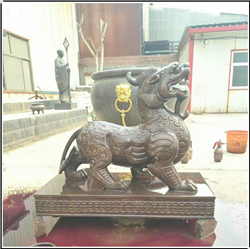 酒店門口銅貔貅 酒店門口銅貔貅