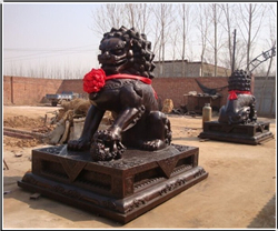 銅獅子雕塑 銅獅子雕塑