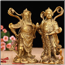 開光銅關公像 開光銅關公像