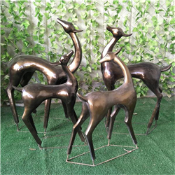 銅抽象鹿雕塑 銅抽象鹿雕塑
