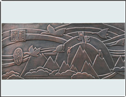 平面建筑浮雕 平面建筑浮雕