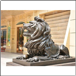 大門銅獅子 大門銅獅子