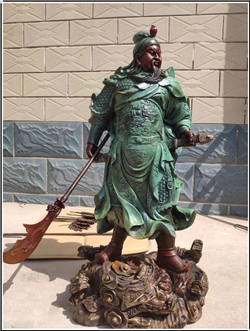 大型銅關公像 大型銅關公像