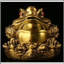 八方來(lái)財(cái)金蟾 八方來(lái)財(cái)金蟾