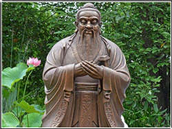 園區孔子雕塑鑄造 園區孔子雕塑鑄造