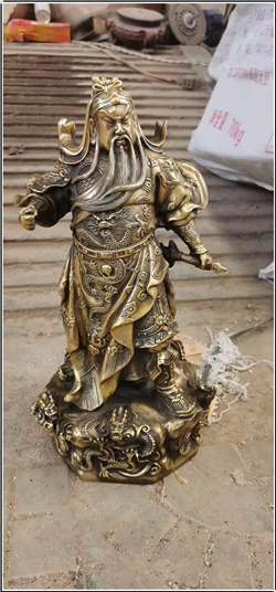 39公分銅關公像 39公分銅關公像