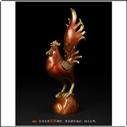 一鳴驚人銅雕雞 一鳴驚人銅雕雞