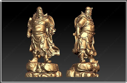 關公雕塑模型鑄造 關公雕塑模型鑄造