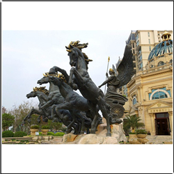 小區銅馬雕塑 小區銅馬雕塑