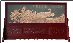 前程景秀大廳銅浮雕 前程景秀大廳銅浮雕