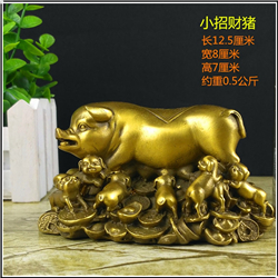 風水純銅豬 風水純銅豬