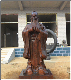 孔子像鑄造 孔子像鑄造