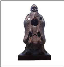 加工一米廣場(chǎng)孔子雕塑 加工一米廣場(chǎng)孔子雕塑