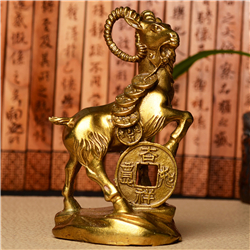 風水銅羊擺件 風水銅羊擺件