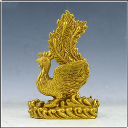 鳳凰展翅純銅擺件 鳳凰展翅純銅擺件