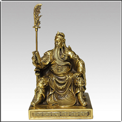 鎏金夜讀詩(shī)書銅關(guān)公擺件 鎏金夜讀詩(shī)書銅關(guān)公擺件