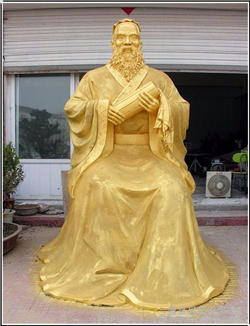 鑄銅關(guān)公 鑄銅拿書坐像關(guān)公雕塑