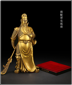 搭配厚實(shí)底座銅關(guān)公擺件 搭配厚實(shí)底座銅關(guān)公擺件
