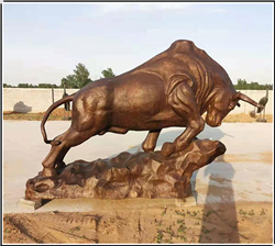 廣場(chǎng)開(kāi)拓牛雕塑 廣場(chǎng)開(kāi)拓牛雕塑