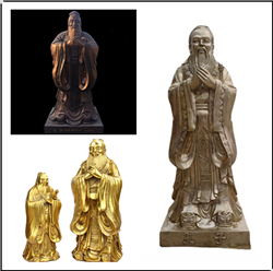 鑄造孔子擺件價格 鑄造孔子擺件價格