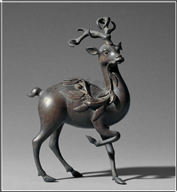 銅鹿雕塑廠家 銅鹿雕塑廠家