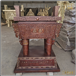 鑄銅關(guān)公 純銅鑄造青銅鼎