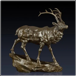 純銅鹿工藝品 純銅鹿工藝品