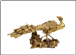 銅孔雀工藝品 銅孔雀工藝品