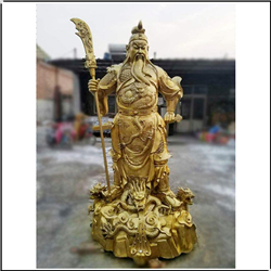 純銅大型關公鑄造 純銅大型關公鑄造