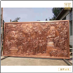 別墅外墻裝飾山花銅浮雕 別墅外墻裝飾山花銅浮雕