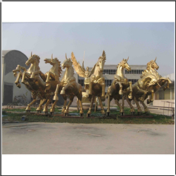 大型銅馬 大型銅馬