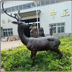 定制銅鹿雕塑 定制銅鹿雕塑
