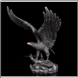 銅鷹雕塑擺件 銅鷹雕塑擺件