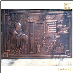 老子銅浮雕鑄造 老子銅浮雕鑄造