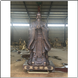 室外大型中式孔子工藝品 室外大型中式孔子工藝品