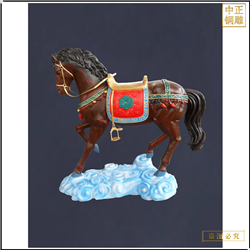 1米銅馬雕塑生產(chǎn)廠家 1米銅馬雕塑生產(chǎn)廠家