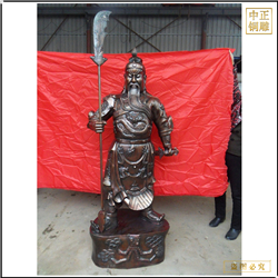 寺廟看書關公雕塑 寺廟看書關公雕塑