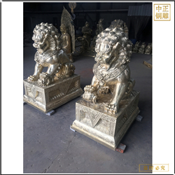 大型仿古銅獅子鑄造廠 大型仿古銅獅子鑄造廠