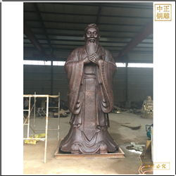 校園孔子教學(xué)雕塑擺件 校園孔子教學(xué)雕塑擺件