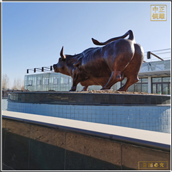 大型華爾街銅牛鑄造廠 大型華爾街銅牛鑄造廠