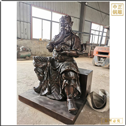 鑄銅關(guān)公 供應(yīng)騎馬銅關(guān)公專業(yè)廠家