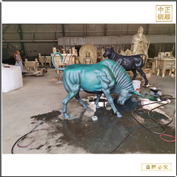 工廠批發純銅牛擺件 工廠批發純銅牛擺件