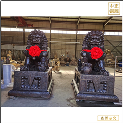 傳統(tǒng)故宮天安門獅子擺件 傳統(tǒng)故宮天安門獅子擺件